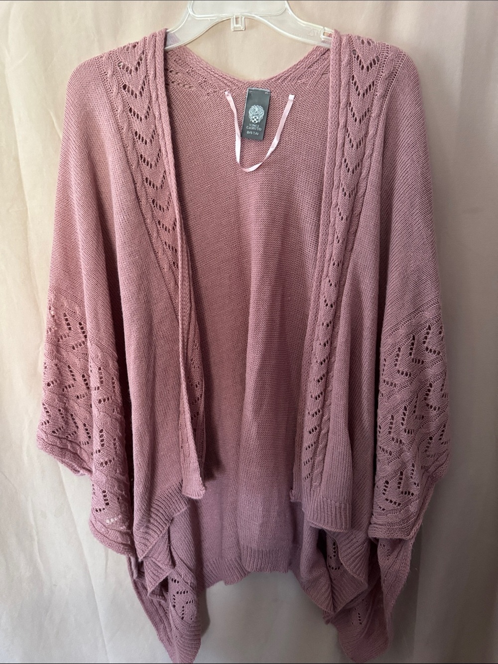 Vince camuto shawl with arm holes